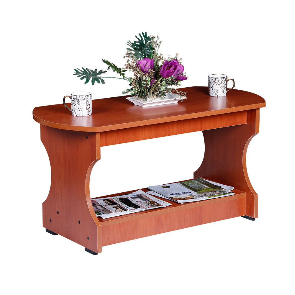 Maark Wooden Finish C Type Coffee Table Online India - The Maark Trendz Coimbatore