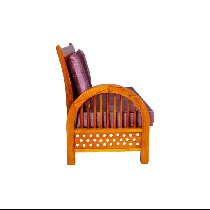 MAARK WOODEN CORNER SOFA 5 SEATER CYCLE CRAZY HOLL BI