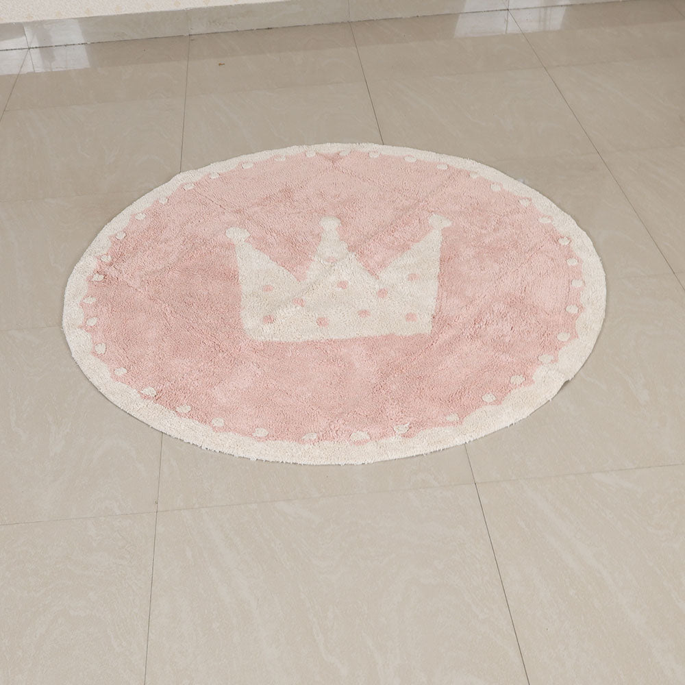 MAARK CROWN KIDS ROUND RUG 130*130 CM AO