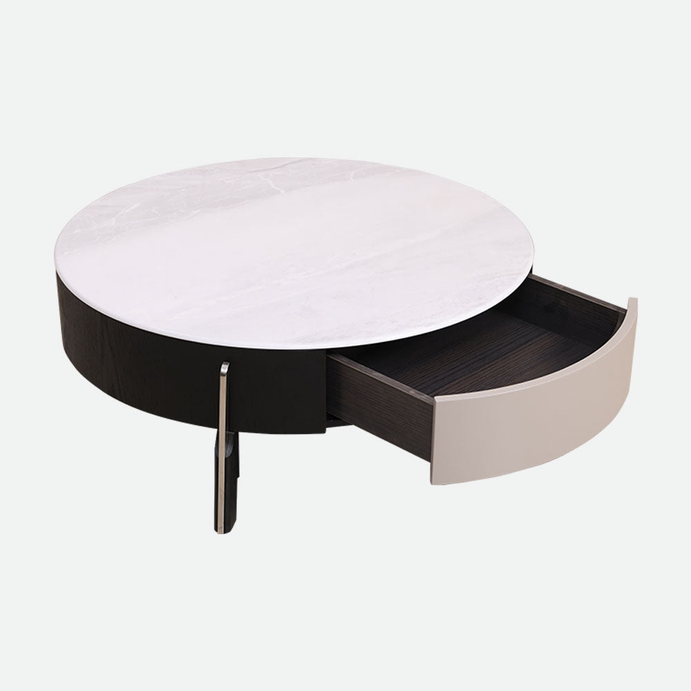 MAARK MARBLE TOP COFFEE TABLE CJ3515 HT