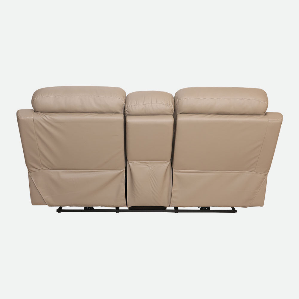 MAARK MOTORIZED RECLINER LEATHER SOFA SET (3R+2R) 1406-COFFEE HT