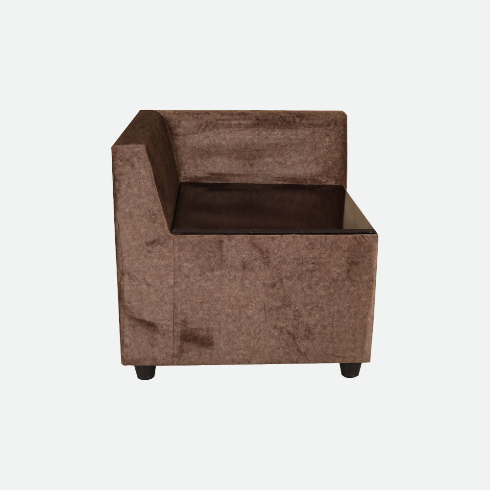 MAARK FABRIC CORNER SOFA 5 SEATER LOUIS