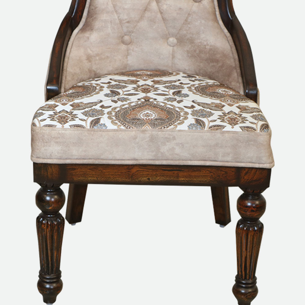 MAARK MARBLE TOP 6 SEATER DINING SET 6038 TD