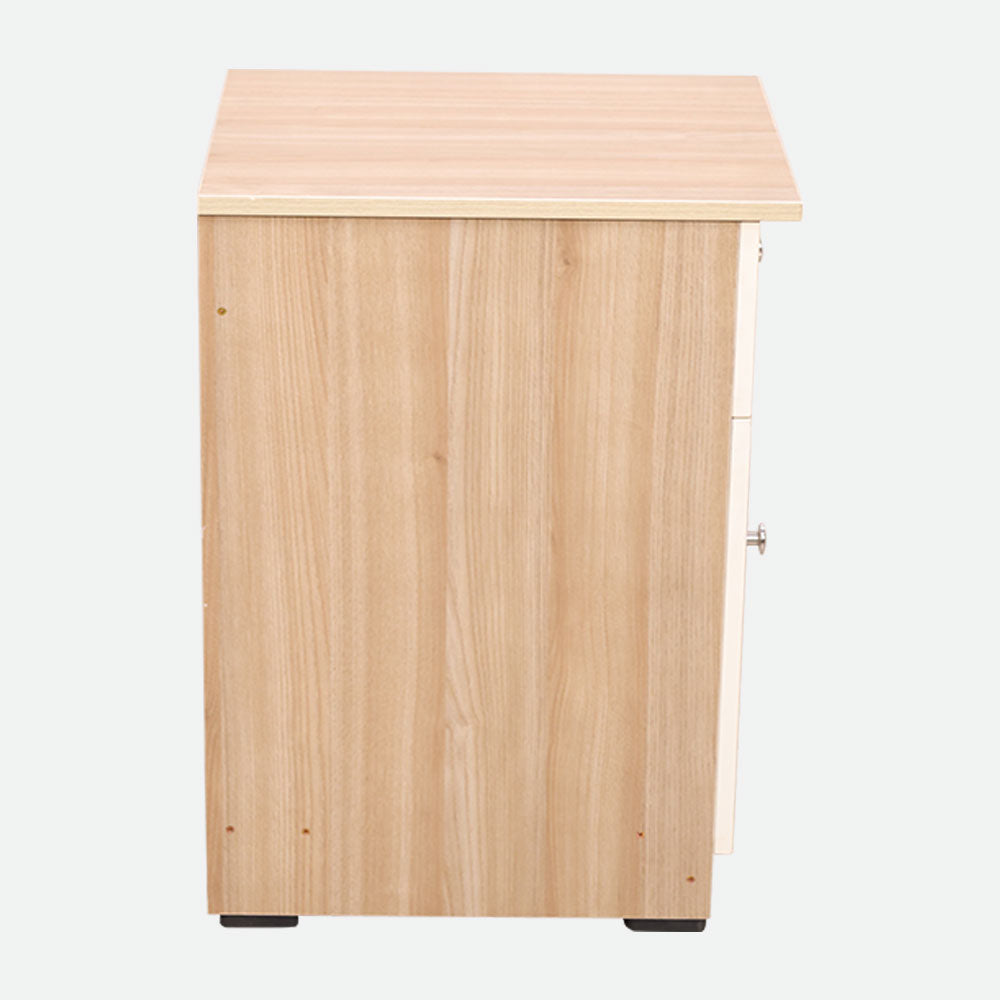 MAARK WORK STATION & PEDESTAL WITH STEEL FRAME AND GLASS 6*4