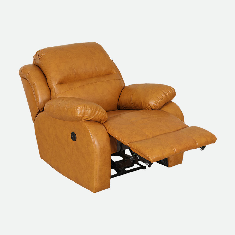 MAARK MOTORIZED RECLINER FABRIC SOFA SET (3R+2R+CONSOLE+1MOT) F411
