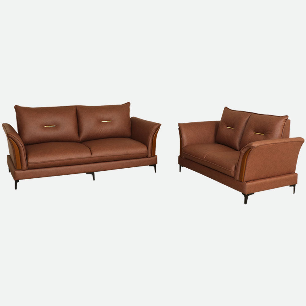 MAARK LEATHERETTE SOFA SET (3+2) SWEDEN