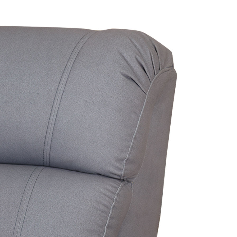 MAARK CORNER MANUAL RECLINER FABRIC SOFA 5 SEATER F211
