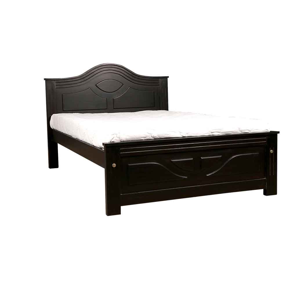 MAARK DOUBLE SIZE BED (4*6.25) GD ARCH WALNUT COLOUR_WH05-ERO