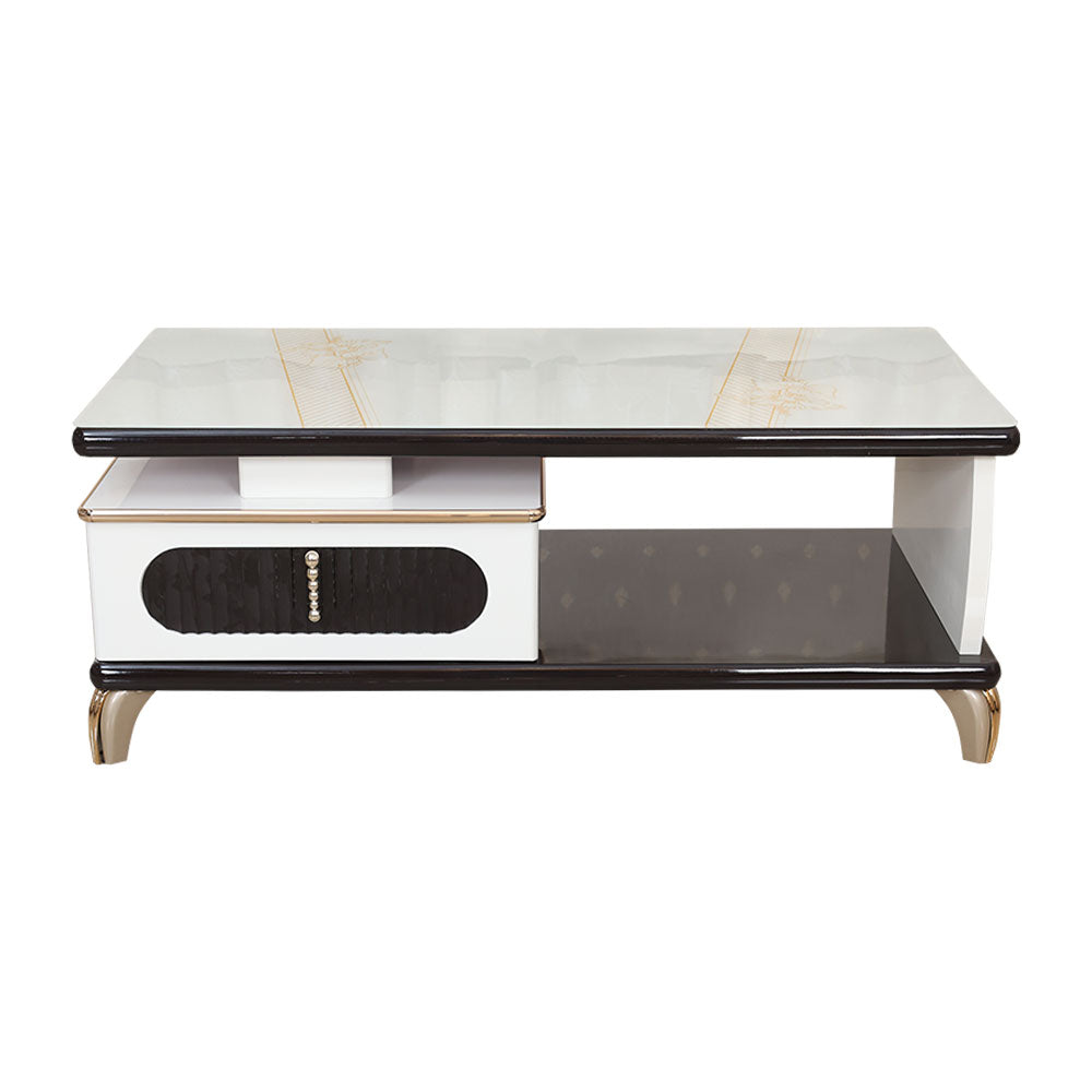 MAARK GLASS TOP COFFEE TABLE 30192-6 HT