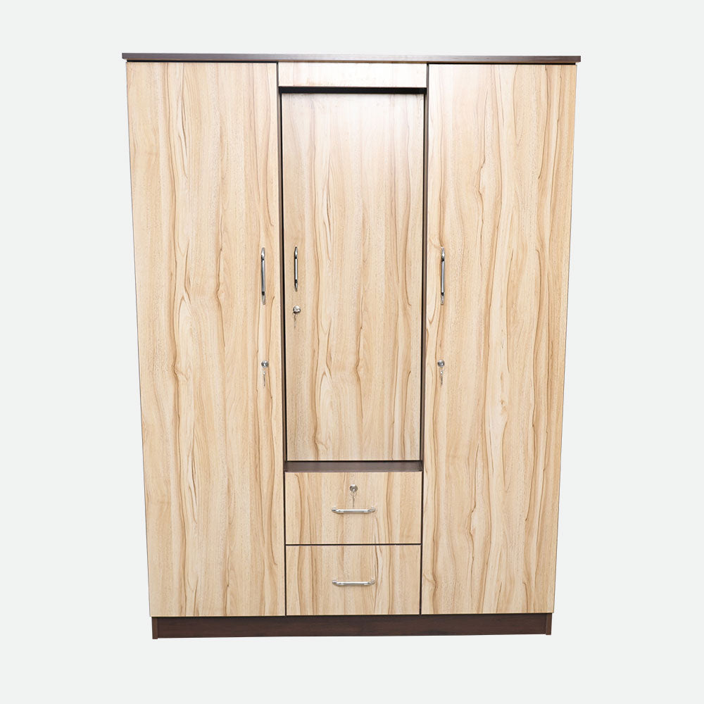 MAARK 3 DOOR WARDROBE TF WITH DRESSER