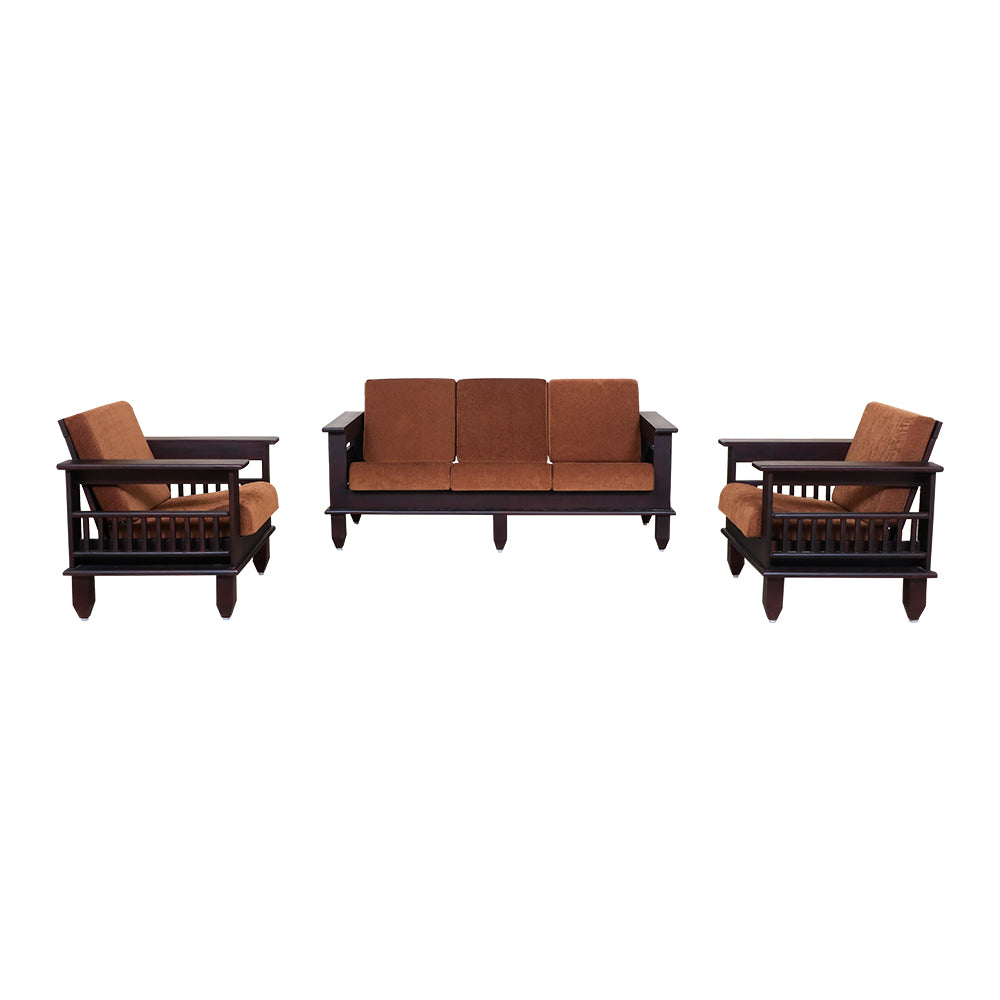 Maark Wooden Sofa Set (3+1+1) Sr Vf Online India - The Maark Trendz Coimbatore