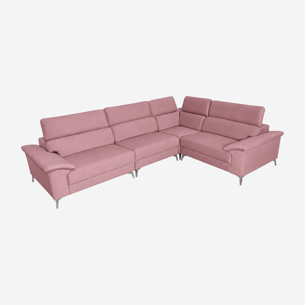 MAARK FABRIC CORNER SOFA 6 SEATER ROYCE