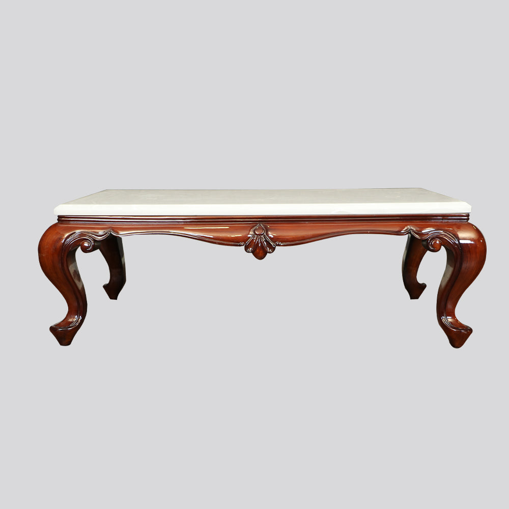 MAARK MARBLE TOP COFFEE TABLE DUSTER SM