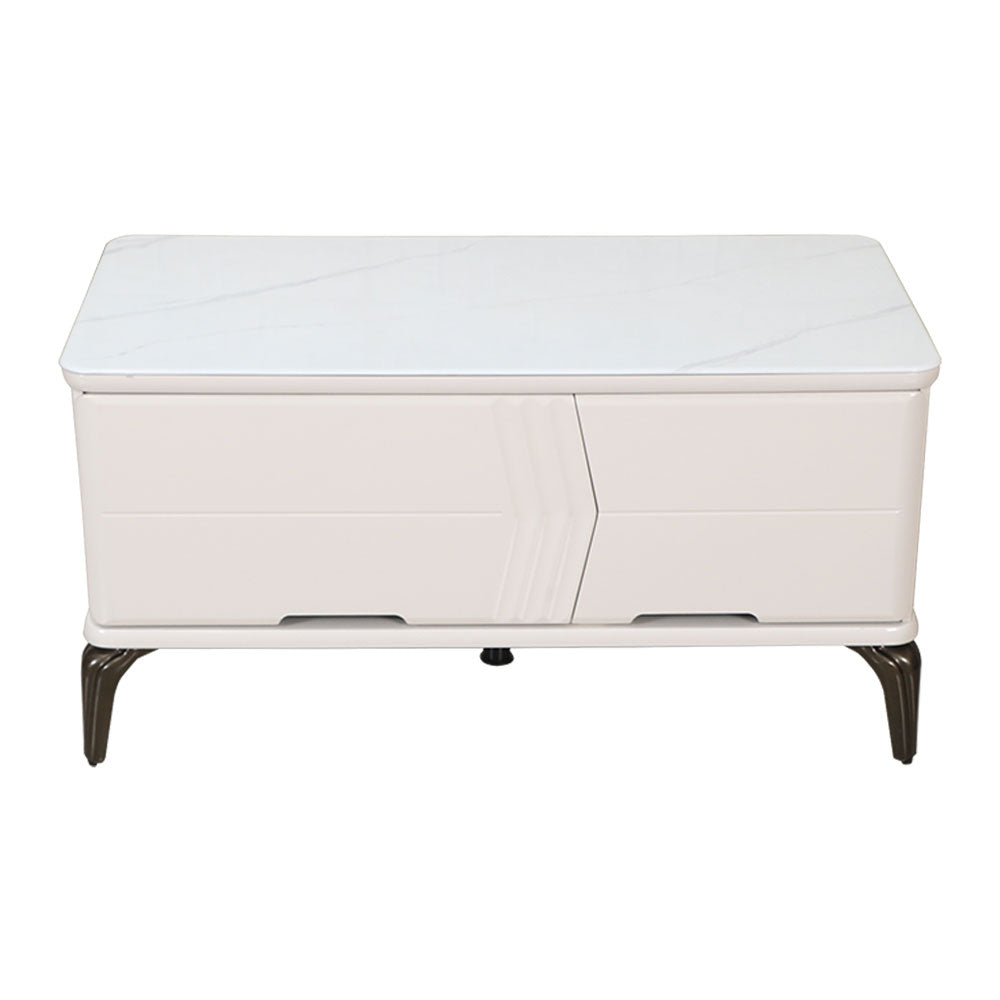 MAARK GLASS TOP COFFEE TABLE 142 HT