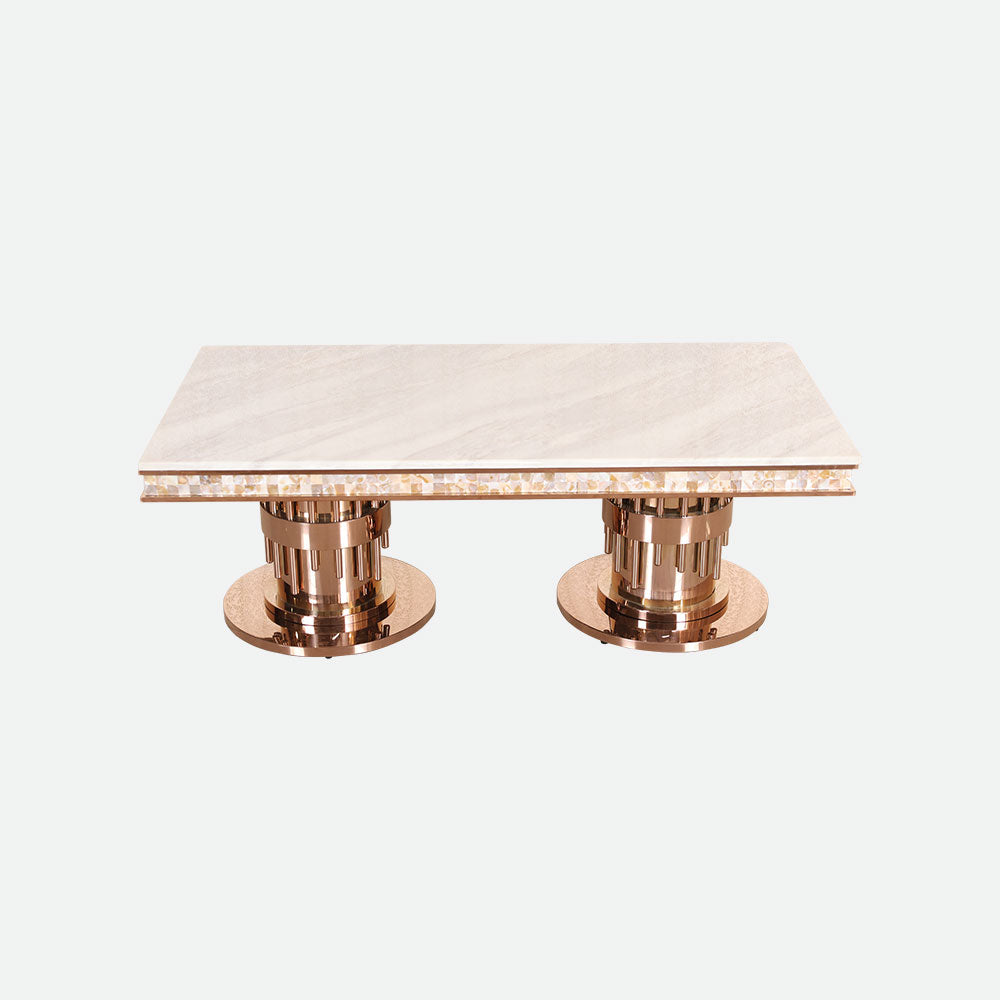 MAARK MARBLE TOP COFFEE TABLE 303 HT