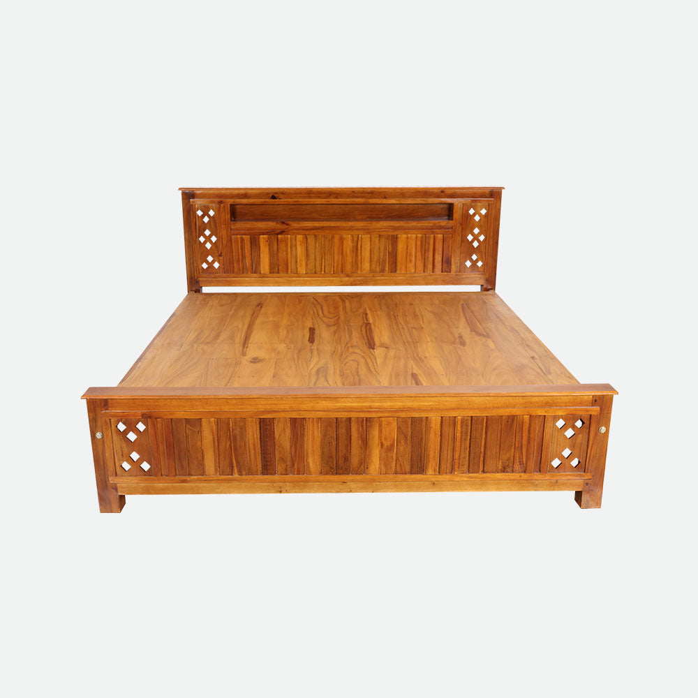 MAARK KING SIZE BED (6*6.25) AK MODEL WCF