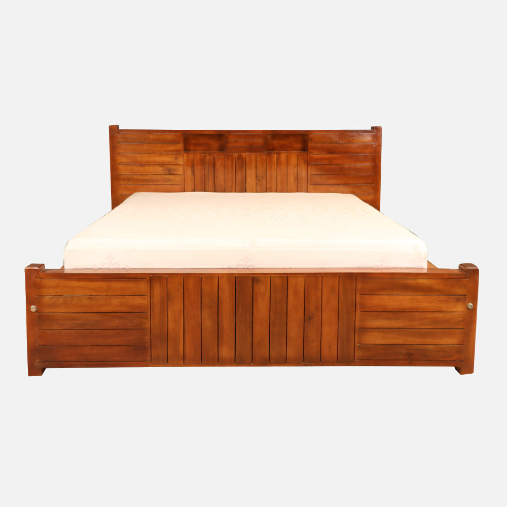 MAARK KING SIZE BED (6*6.25) AK DOUBLE MOBILE IR