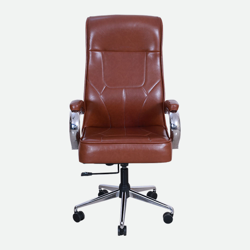 MAARK HIGH BACK OFFICE CHAIR MAXUS BROWN IAFA