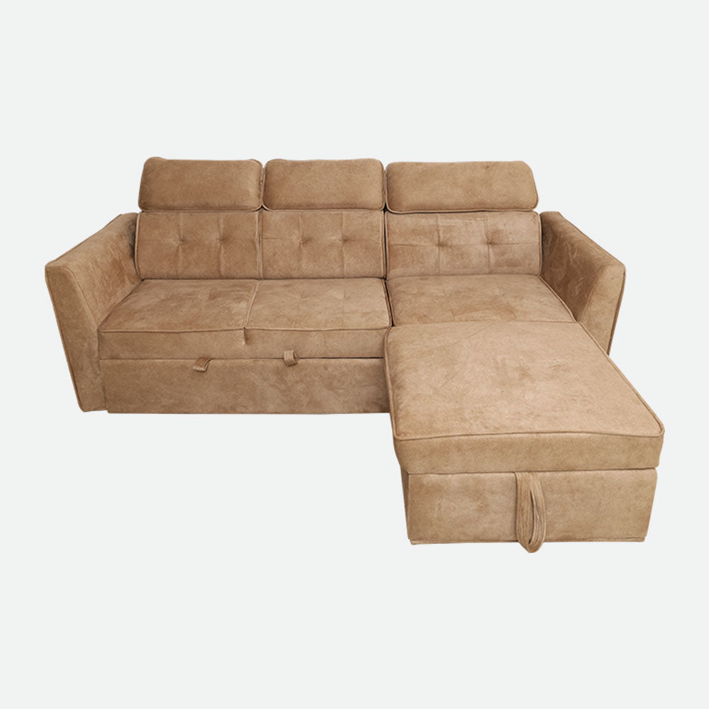 MAARK SOFA CUM BED S01002 STEEL COLOUR HT
