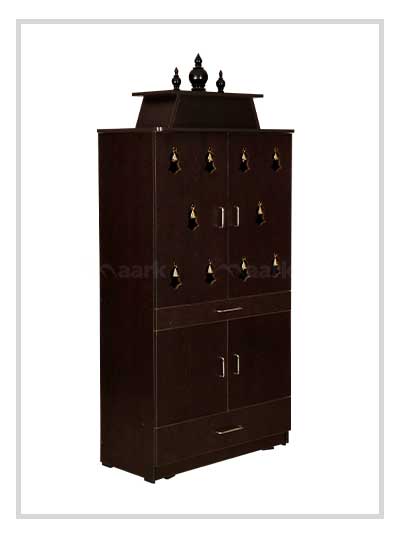 MAARK POOJA RACK 6 * 3 WITH KALASAM