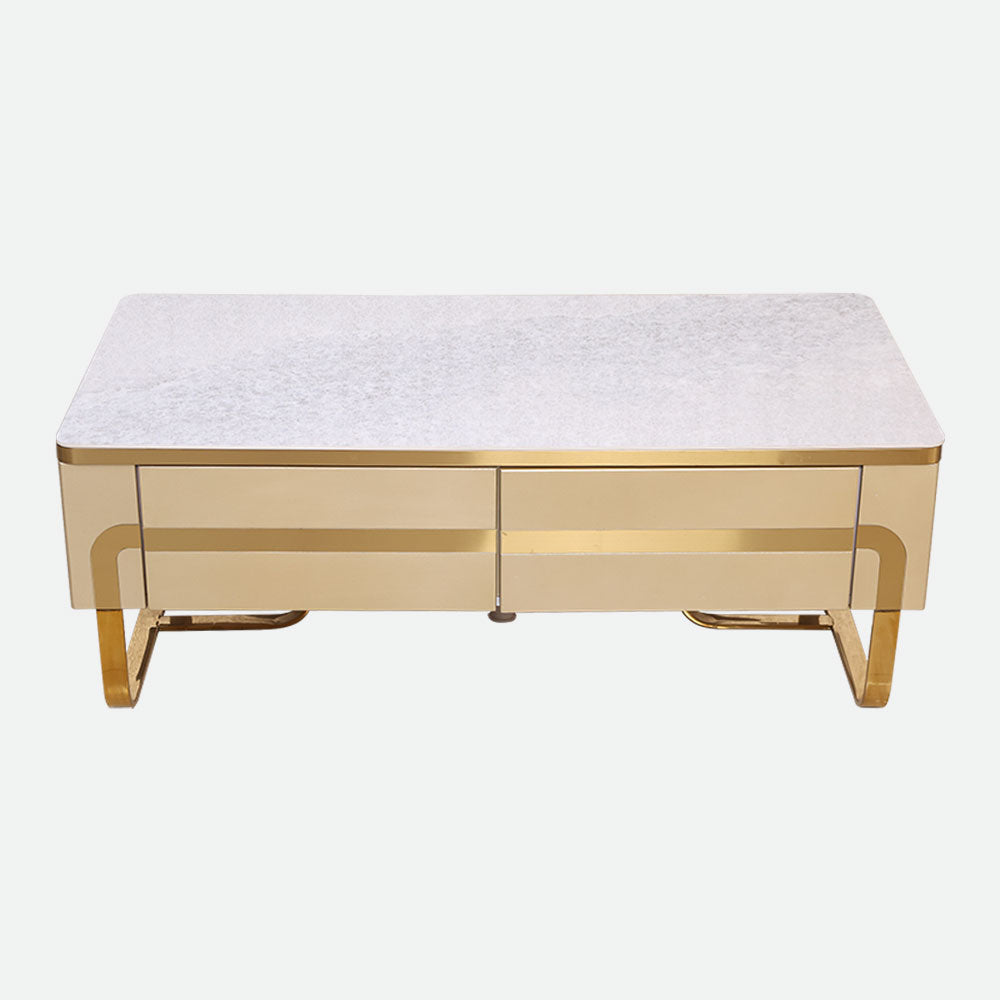 MAARK MARBLE TOP COFFEE TABLE 648 HT