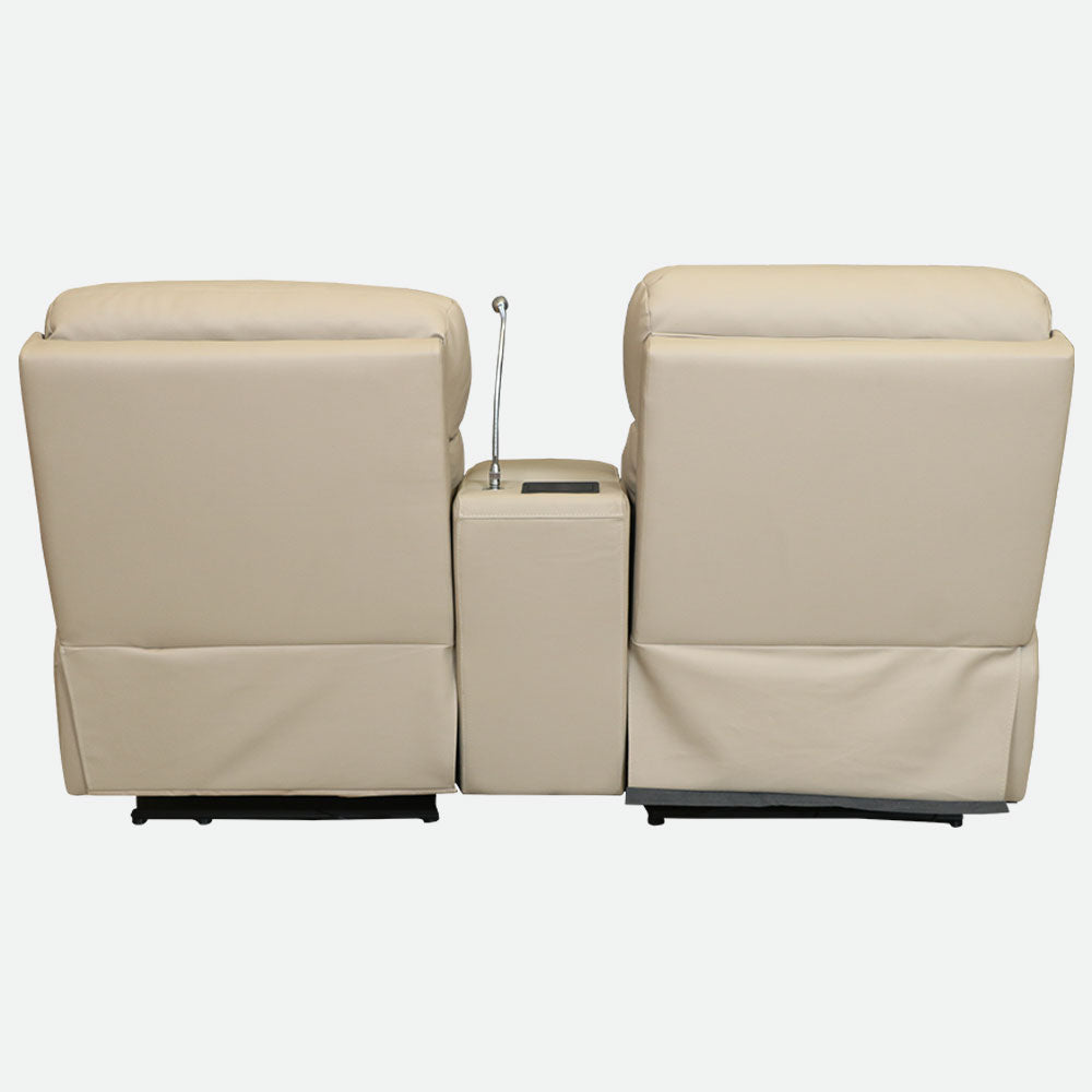 MAARK MOTORIZED RECLINER LEATHER SOFA SET (3R+2R+1R) EXCEL ARIES MALT COLOUR HT