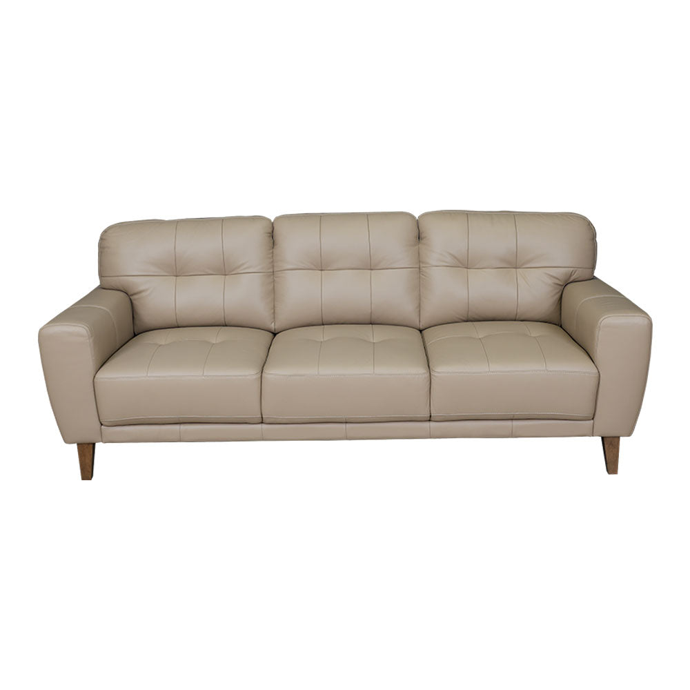 MAARK LEATHER SOFA SET (3+2) 6031 COL TAUPE ML
