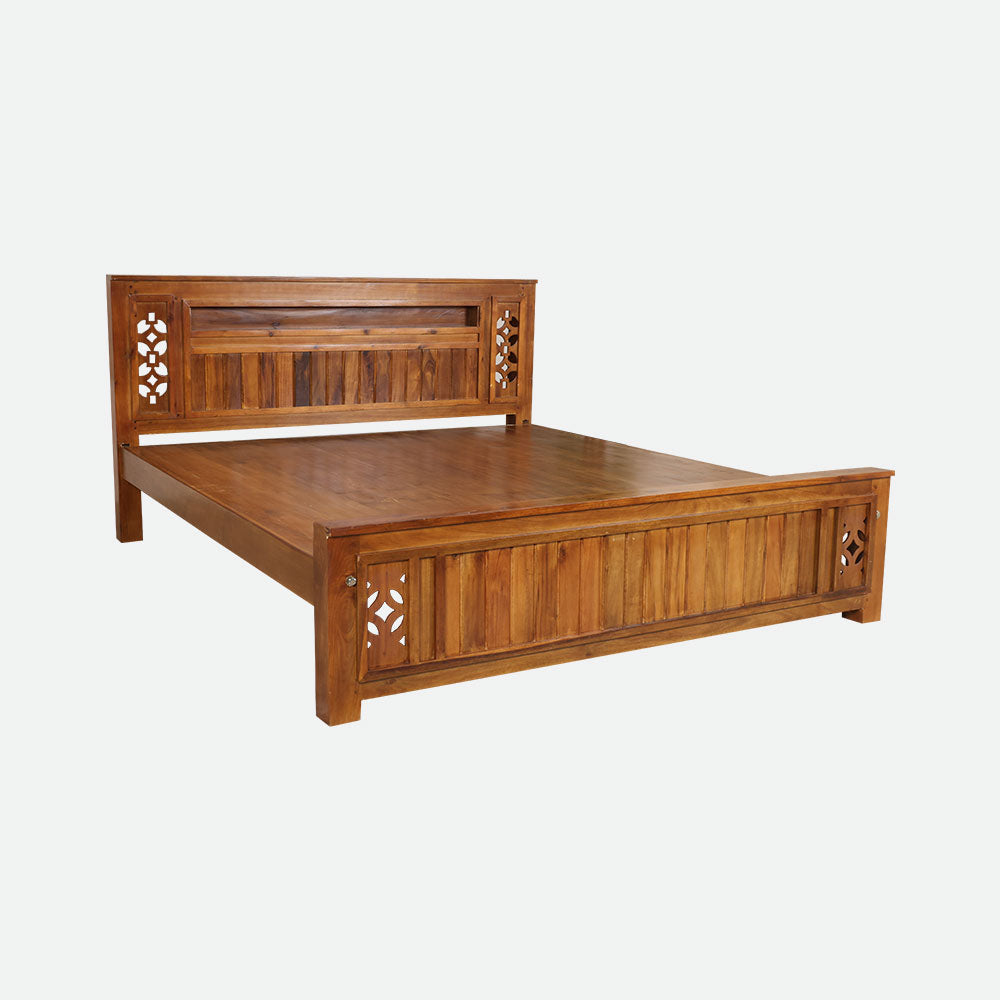 MAARK KING SIZE BED (6*6.25) AK-11 WCF