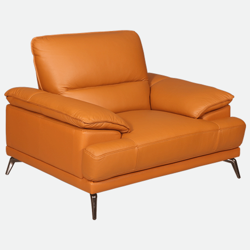 MAARK LEATHER SOFA SET (3+2+1) 5013 TAN COLOUR HT