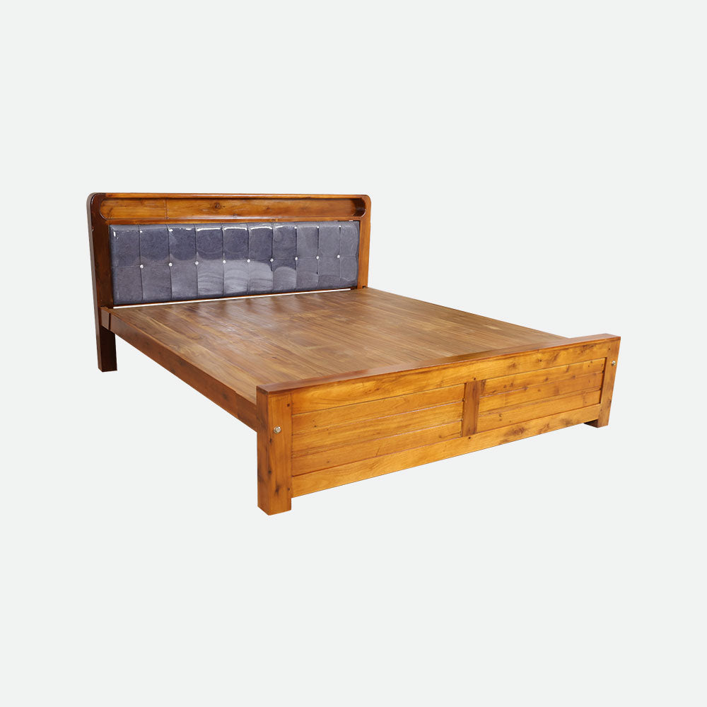 MAARK KING SIZE BED (6*6.25) CUSHION WITH HEAD STORAGE 01-AK WCF