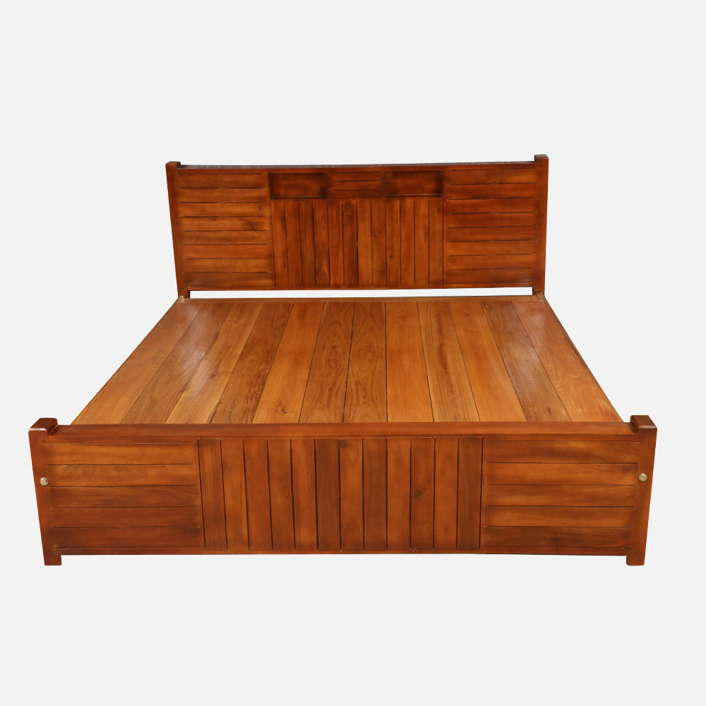 MAARK KING SIZE BED (6*6.25) AK DOUBLE MOBILE IR