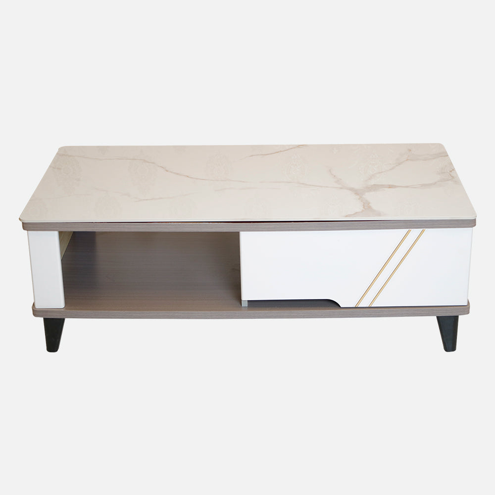 MAARK GLASS TOP COFFEE TABLE F68-12 HT