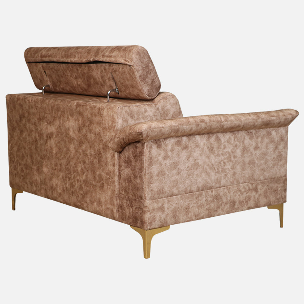 MAARK FABRIC SOFA SET (3+DIWAN) ROYCE