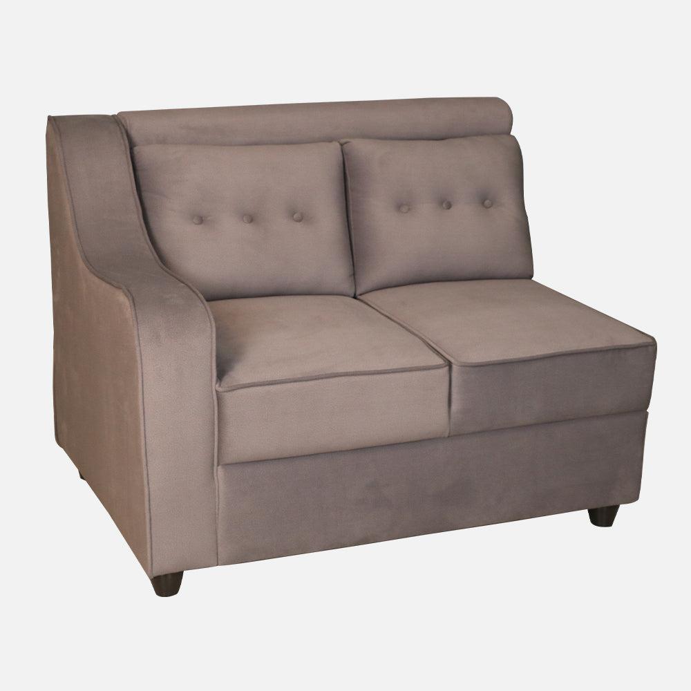 MAARK FABRIC CORNER SOFA 5 SEATER CLASSIC GRAY COLOUR