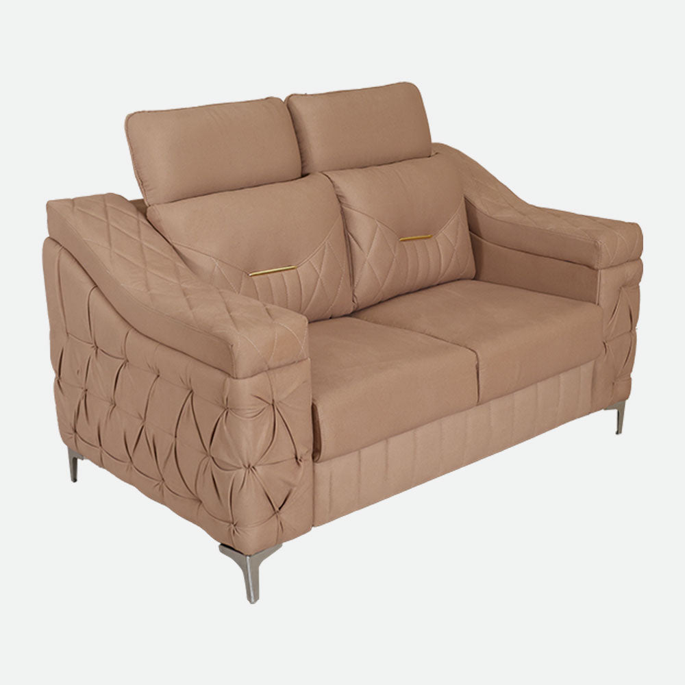 MAARK FABRIC SOFA SET (3+2) CAMEL BACK