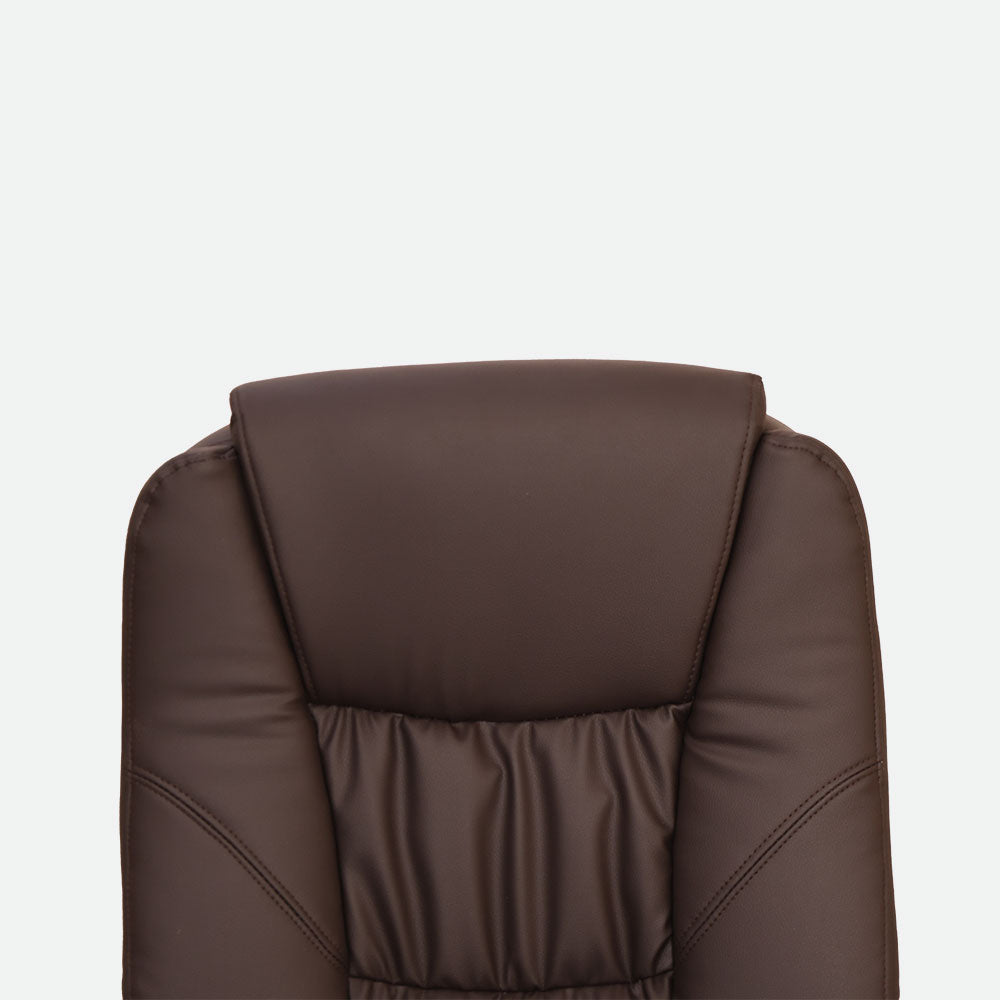 MAARK HIGH BACK OFFICE CHAIR ES 024 BROWN SS