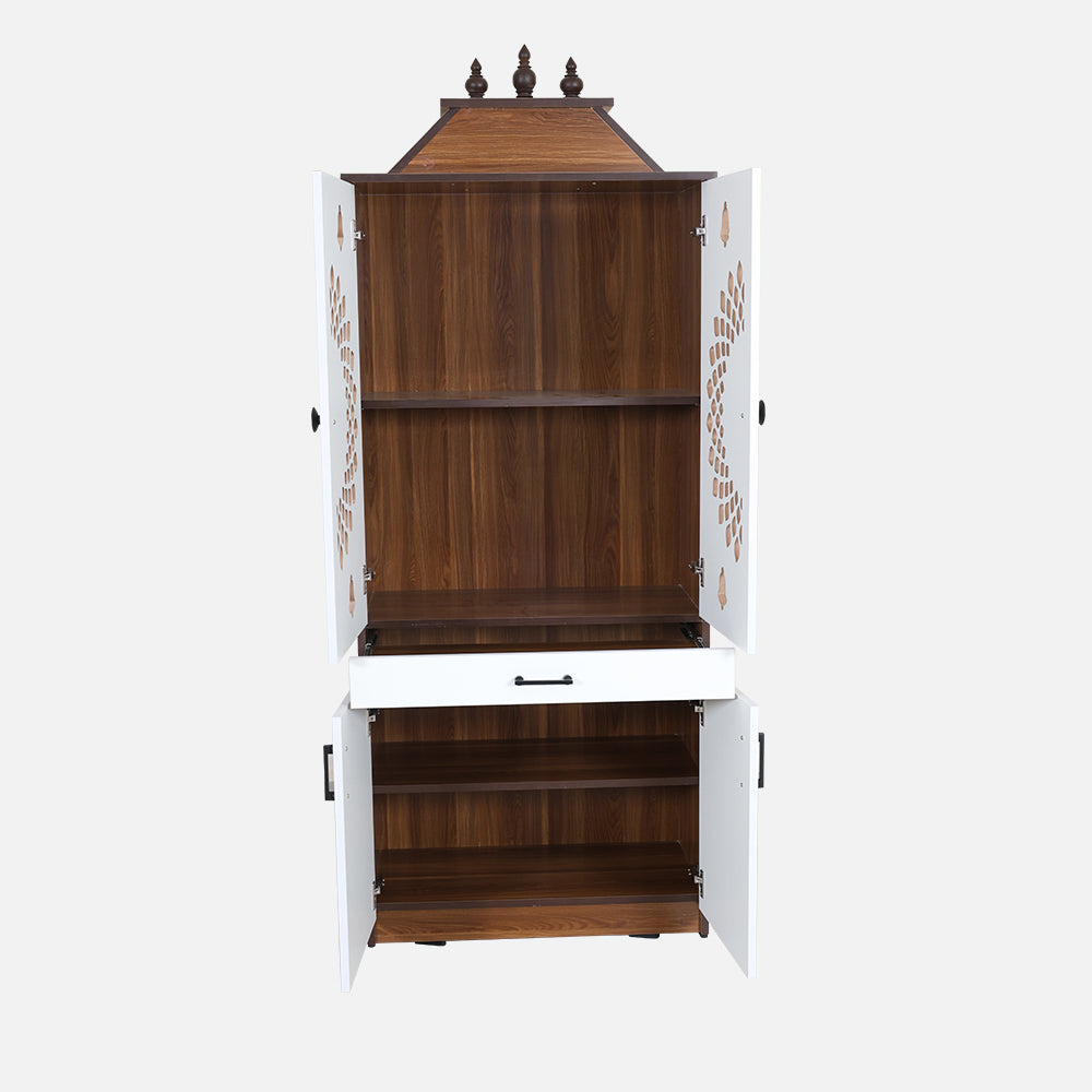 MAARK CNC DOOR POOJA RACK 5 * 2.5 WITH KALASAM
