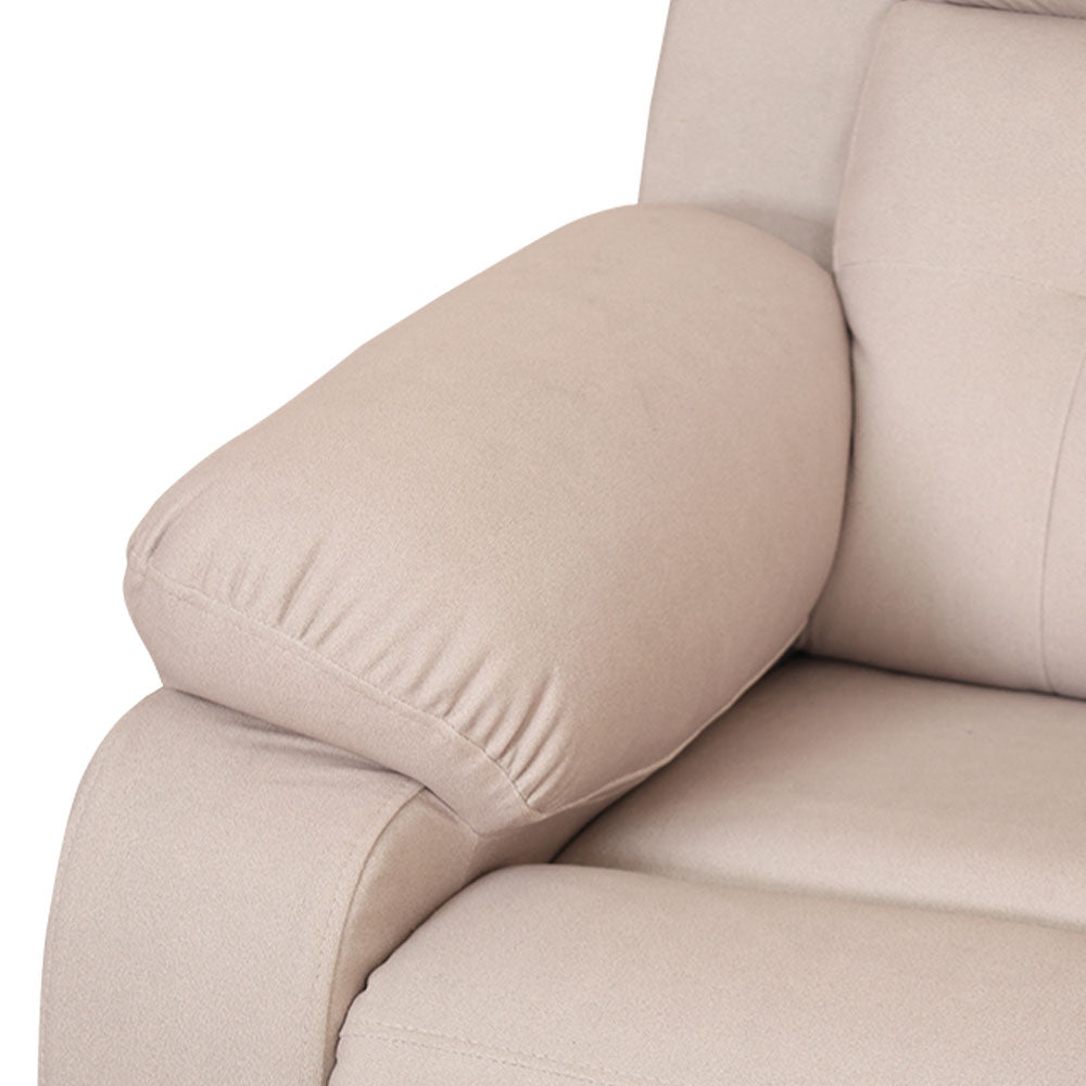 MAARK MANUAL RECLINER FABRIC SOFA SET (3+2R) GALAXY