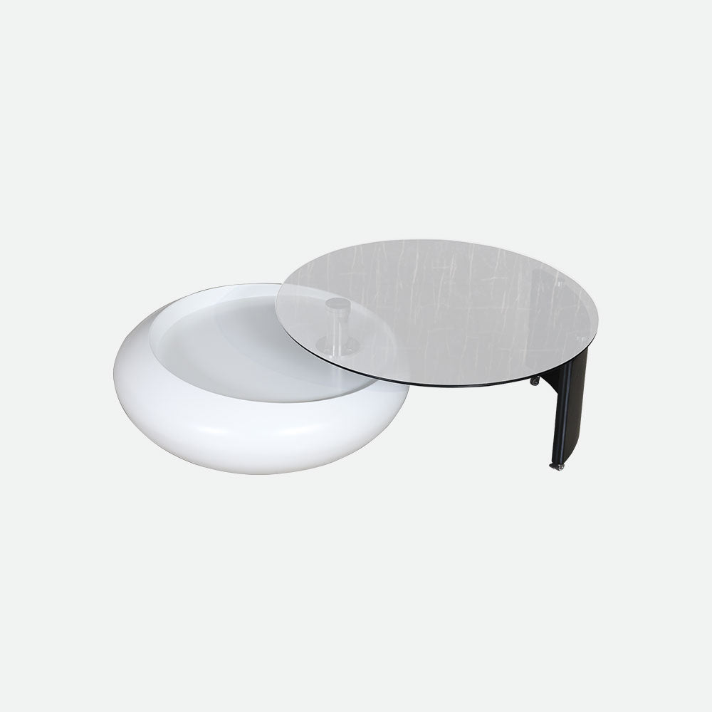 MAARK GLASS TOP COFFEE TABLE A02 HT