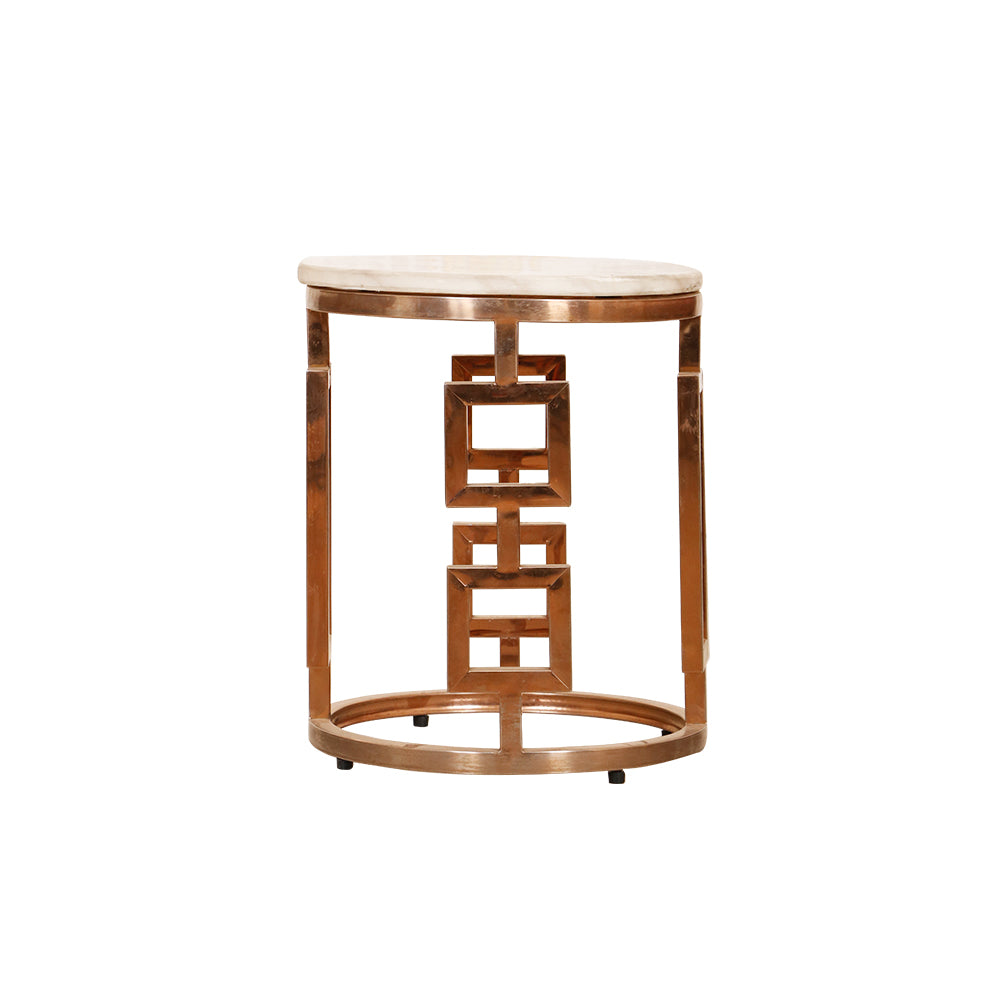 MAARK MARBLE TOP COFFEE TABLE SET CTM-QS-06 HT