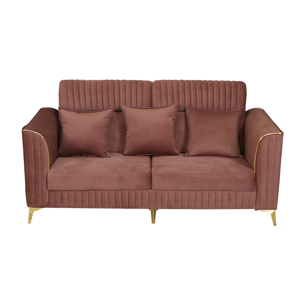 MAARK FABRIC SOFA SET (3+2) KAJU