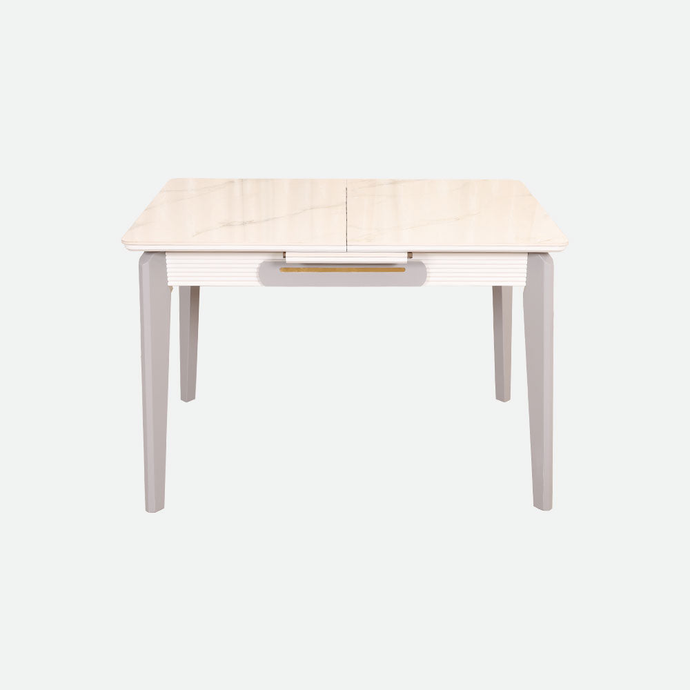 MAARK MARBLE TOP 4 SEATER DINING SET A01-865 HT