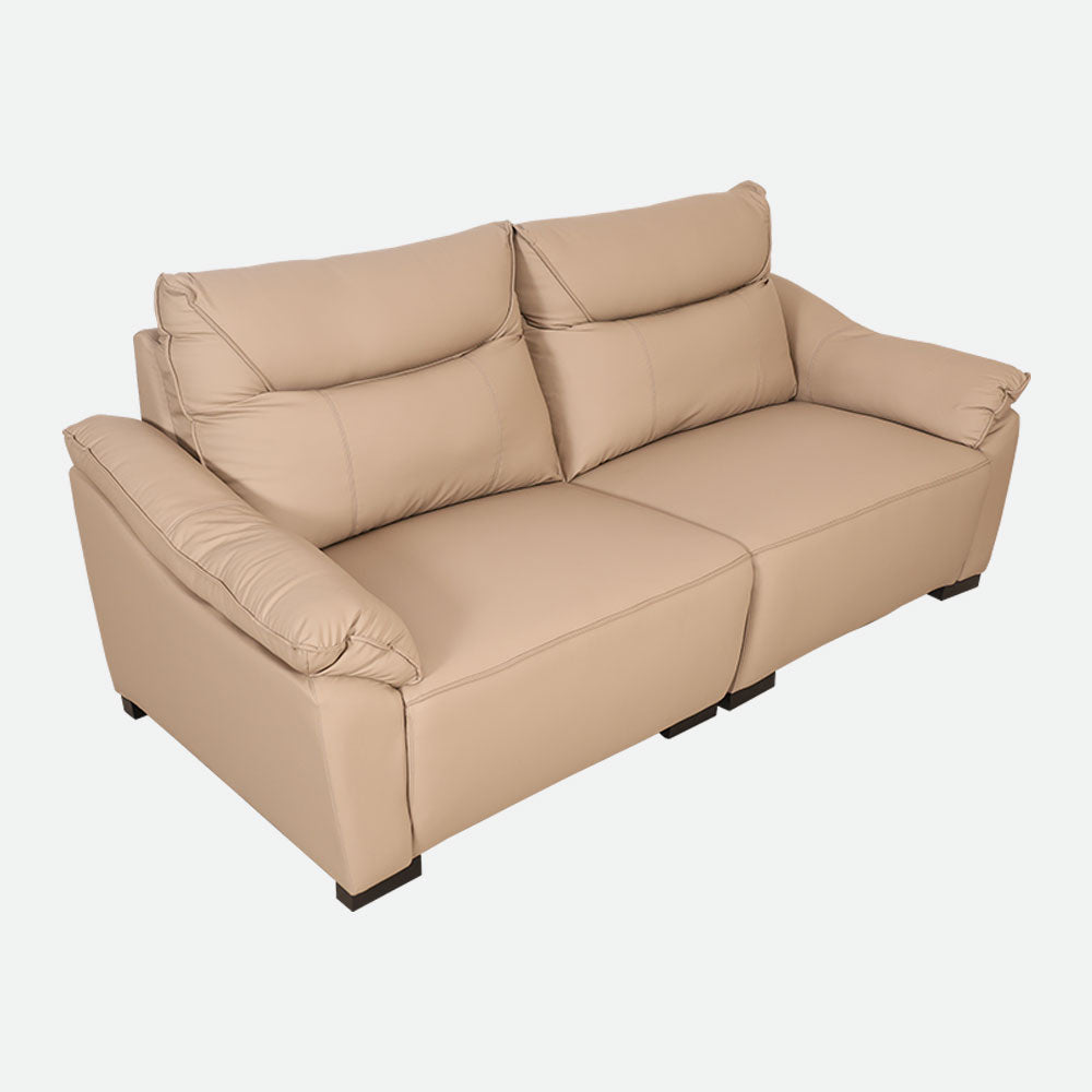 MAARK LEATHER SOFA SET (3+2+1) 3907-33 CAPPUCINO HT