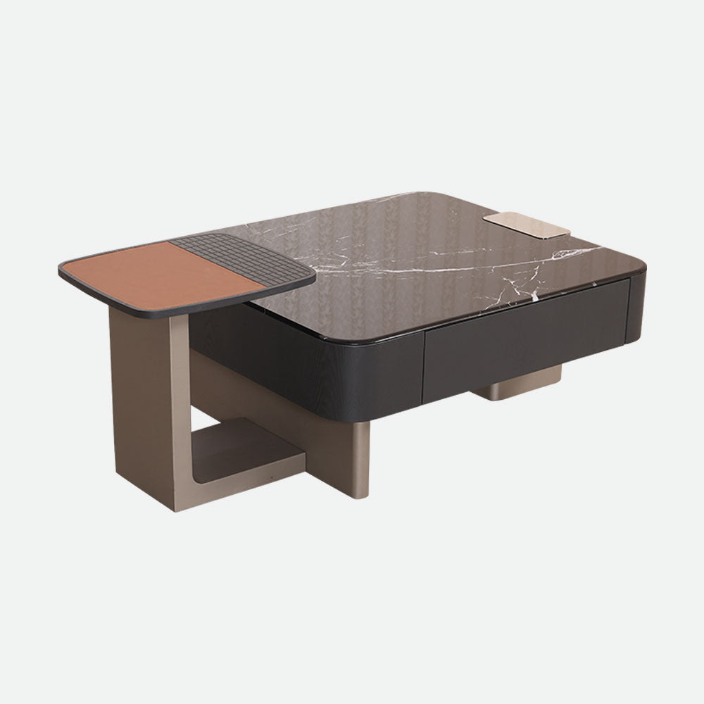 MAARK MARBLE TOP COFFEE TABLE CJ3307 HT