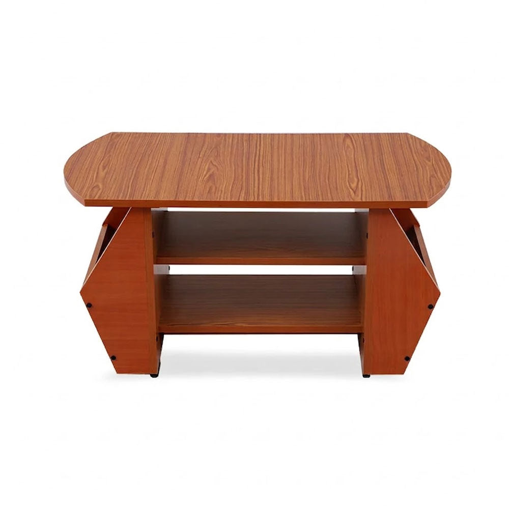 MAARK WOODEN FINISH MAGAZINE COFFEE TABLE