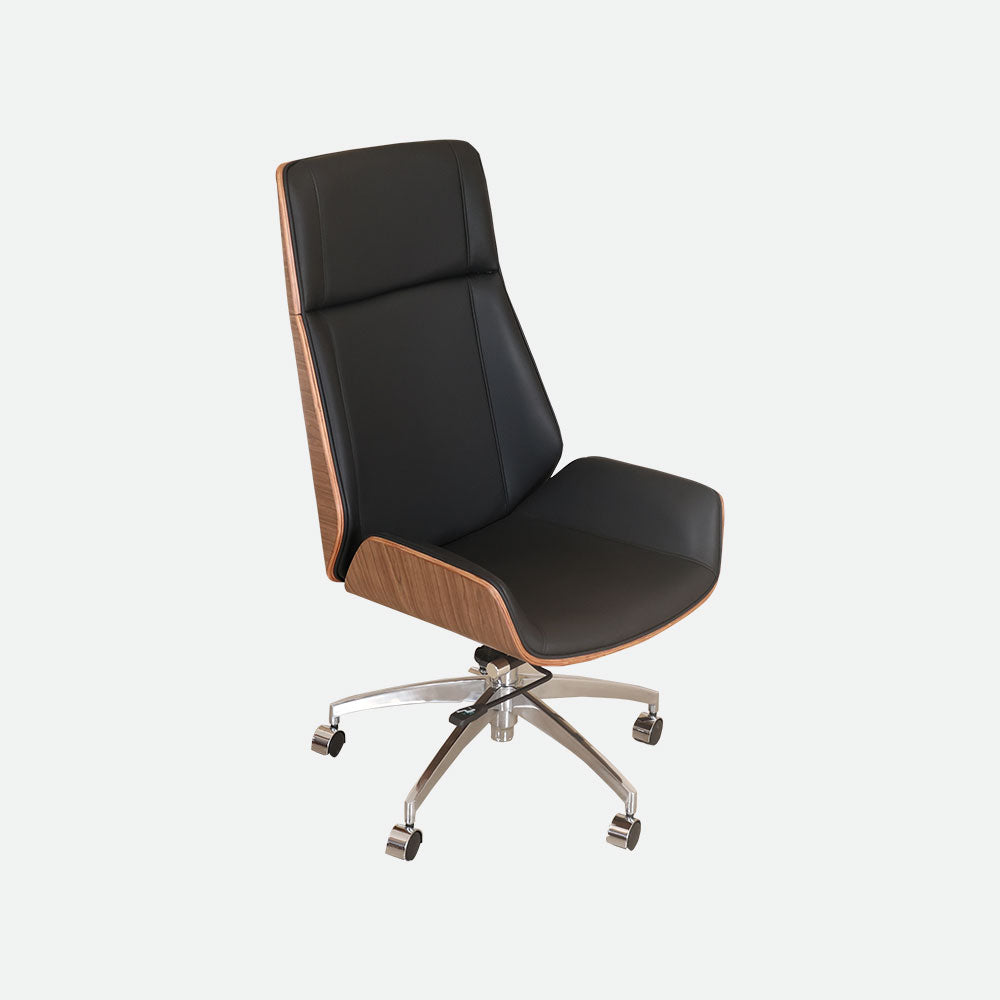 MAARK HIGH BACK OFFICE CHAIR Y609A BROWN HT