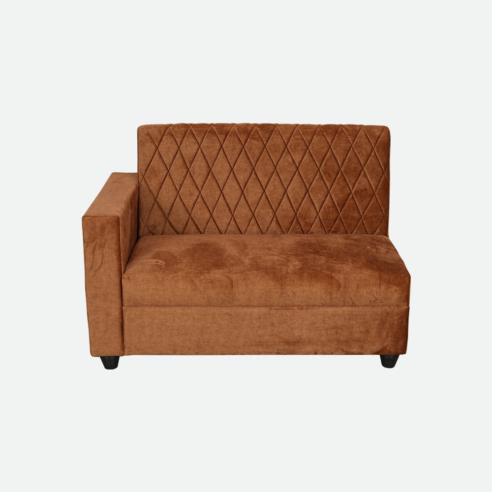 MAARK FABRIC CORNER SOFA (4+C+2) HONEY