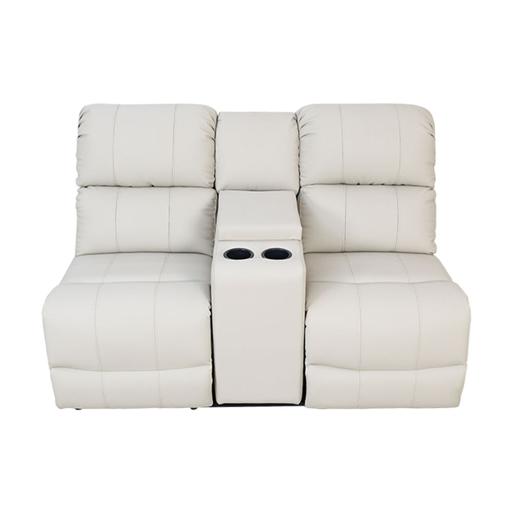 MAARK CORNER MOTORIZED RECLINER FABRIC SOFA (D+CONS+2+CONS+C+2+CONS+2+CONS) F211