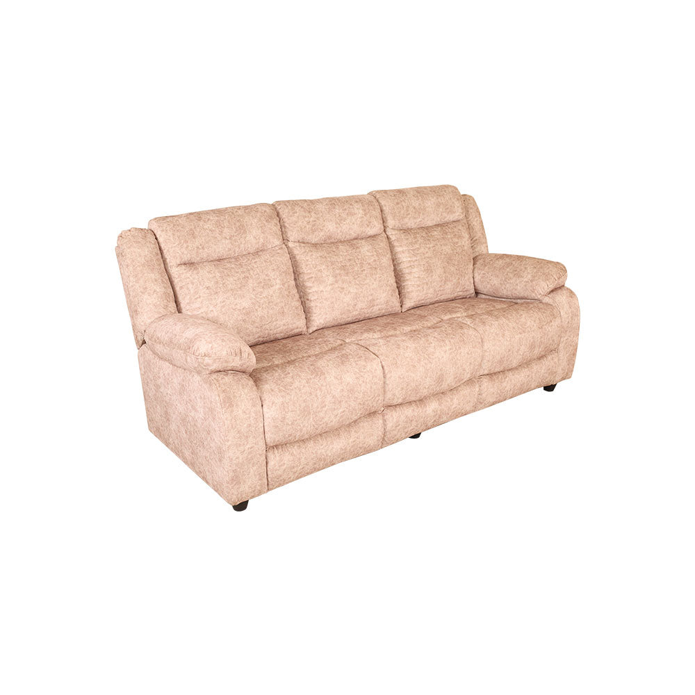 MAARK MANUAL RECLINER FABRIC SOFA SET (3+1R+1R) WAVE