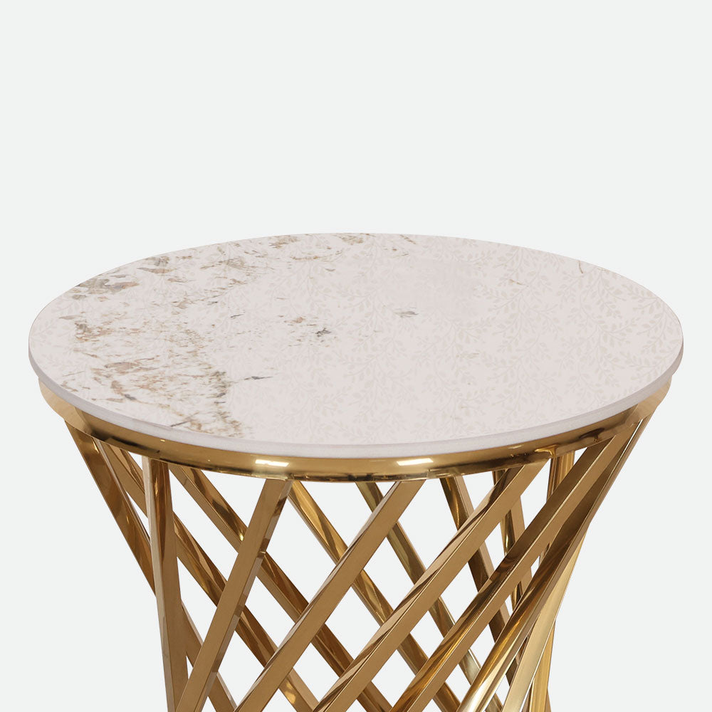 MAARK MARBLE TOP COFFEE TABLE KT-02 HT